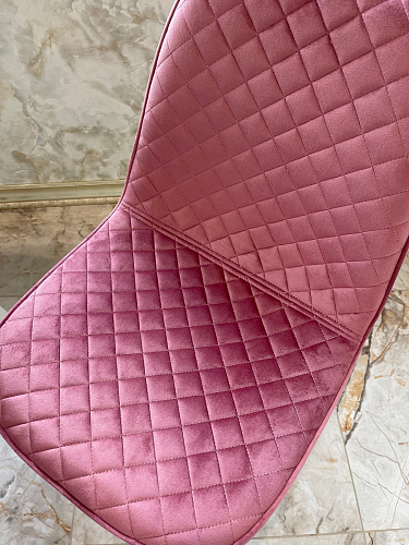 Стул на металлокаркасе Capri dark beige / white фото покупателя 27