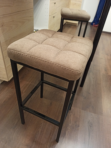 Барный стул Лофт линкольн белый / белый матовый фото покупателя 325