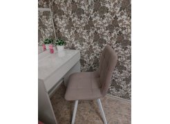 Стул на металлокаркасе Чилли горчичный / белый фото покупателя 172