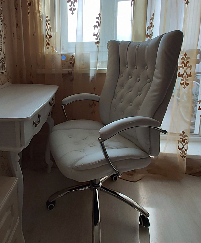 Компьютерное кресло Blant белое фото покупателя 1