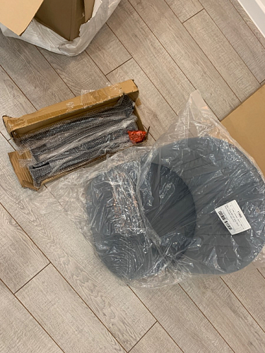 Стул на металлокаркасе Gabi 1 gray фото покупателя 255