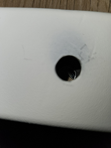 Письменный стол Битти Лофт 116х60х75 дуб вотан / белый матовый фото покупателя 125