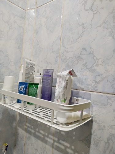 Полка Бэль 10.107 белый премиум фото покупателя 3