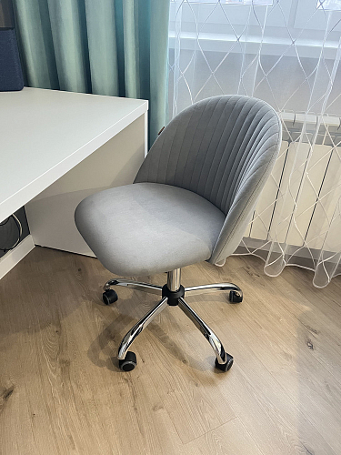 Компьютерное кресло Melody/Мелоди молочное фото покупателя 37