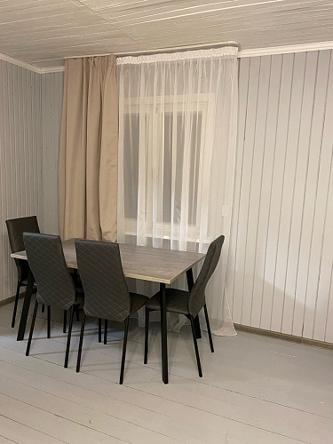 Стол Тринити Лофт 120 32 мм дуб галифакс табако / черный матовый фото покупателя 412