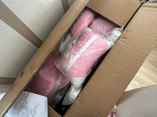 Компьютерное кресло Rodas pink / white фото покупателя 6