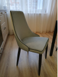 Стул на металлокаркасе Kora 1 light blue / white / black: отзыв о товаре