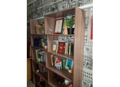 Стеллаж 1 венге раздвинутый фото покупателя 2