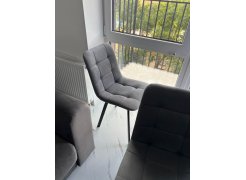 Стул на металлокаркасе Чилли горчичный / белый фото покупателя 370