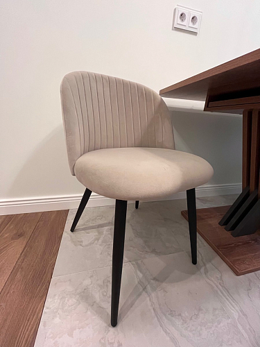 Стул на металлокаркасе Gabi-1 wine red / black фото покупателя 490