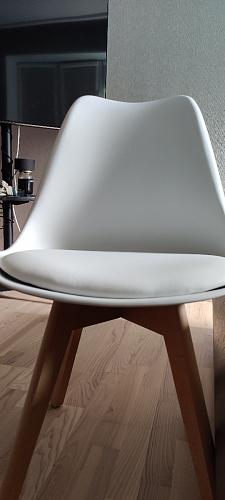 Стул Bonuss blue / wooden legs фото покупателя 85