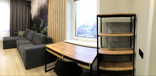 Письменный стол Леон Лофт дуб делано светлый / белый матовый фото покупателя 44