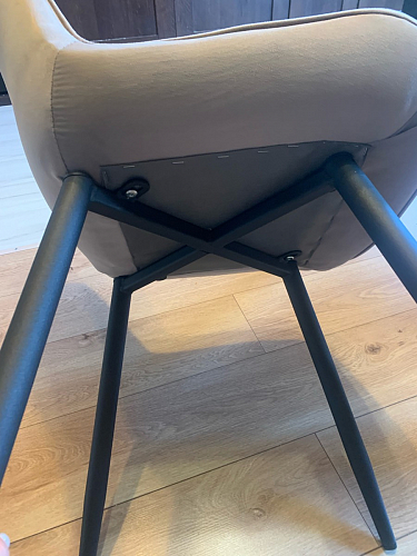 Комплект стульев Седа К 2 шт латте / черный фото покупателя 7