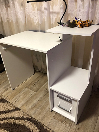 Компьютерный стол Джаз-24 левый венге фото покупателя 76