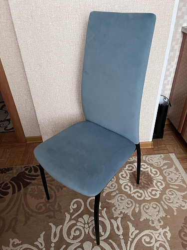 Стул на металлокаркасе Tod light purple / grey / black фото покупателя 3