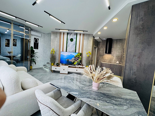 Керамический стол Ливи 140(200)х80х78 patagonia bronze / черный фото покупателя 16