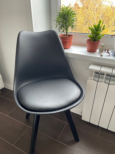 Деревянный стул Bonuss dark gray / wood фото покупателя 51