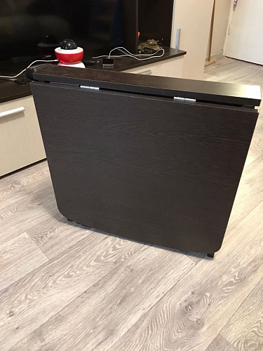 Стол-книжка СтК6 венге / дуб молочный высота 54 см фото покупателя 36