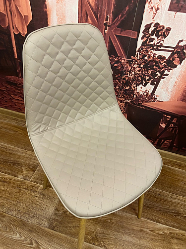 Стул на металлокаркасе Capri голубой фото покупателя 60