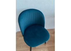 Стул на металлокаркасе Gabi 1 gray / black фото покупателя 334