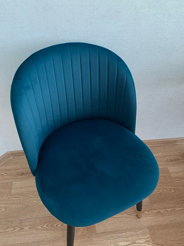 Стул на металлокаркасе Gabi 1 light purple / black фото покупателя 334