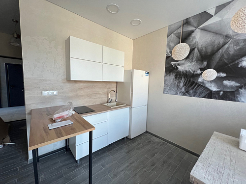 Барная стойка Дилан Лофт 120х40х98 дуб делано темный фото покупателя 6