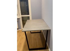 Стол Лота Лофт 120 25 мм сабия / черный матовый фото покупателя 644