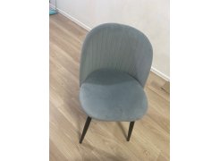 Стул на металлокаркасе Gabi blue / black фото покупателя 711