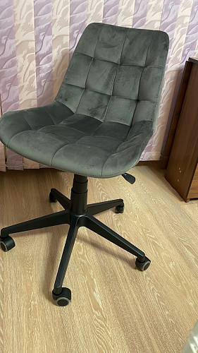 Кресло Келми 1  / AV 245 белый каркас синий микровелюр (neo 25) фото покупателя 22