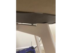 Стул на металлокаркасе Чилли синяя ткань / белый фото покупателя 332