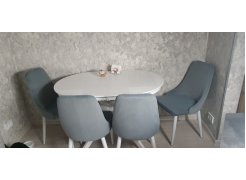 Стул на металлокаркасе Kora white фото покупателя 77