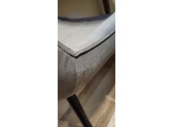 Стул на металлокаркасе Седа К крутящийся светло-серый  / белый фото покупателя 78