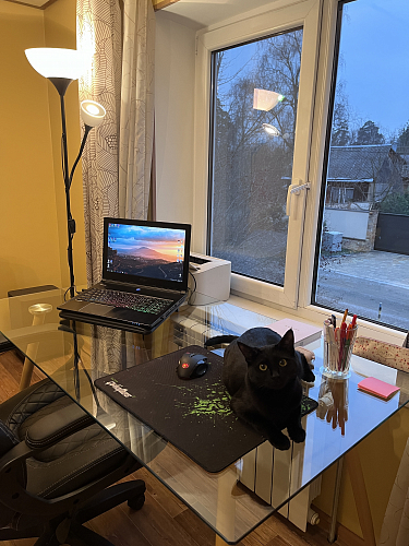 Стол Sophia mod. 5003 бук / прозрачный фото покупателя 1