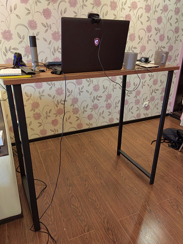 Барная стойка Дилан Лофт 120х50х90 бетон фото покупателя 207