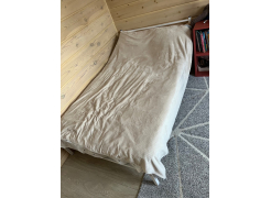 Односпальная кровать Фади 80х200 черная фото покупателя 8