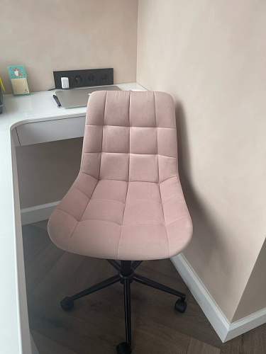 Компьютерное кресло Честер синий (velutto 46 ) / белый фото покупателя 44