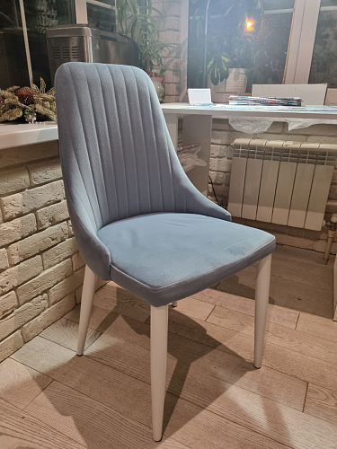 Стул на металлокаркасе Kora beige / black фото покупателя 242