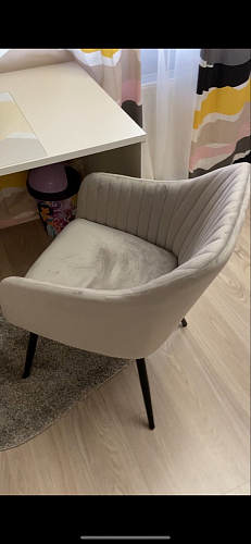 Стул на металлокаркасе Slam champagne фото покупателя 6