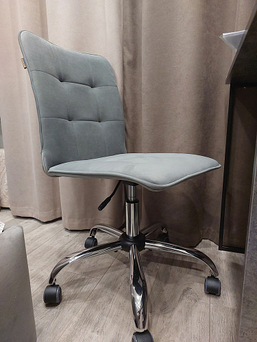 Компьютерное кресло One/Ван флок молочный 4 фото покупателя 102