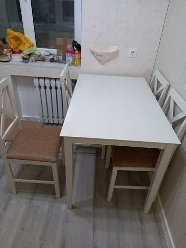 Обеденный комплект Hudson (Хадсон) espresso фото покупателя 6