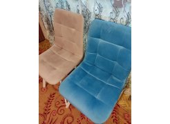 Стул на металлокаркасе Чилли горчичный / белый фото покупателя 271