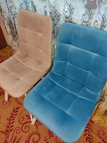 Комплект стульев Чилли 2 шт бежевый / черный фото покупателя 271