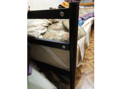 Односпальная кровать Фади 80х200 черная фото покупателя 1160