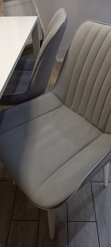 Стул на металлокаркасе Седа К кирпичный / черный фото покупателя 101