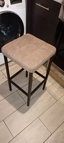 Барный стул Лофт катания лаванда / белый матовый фото покупателя 223