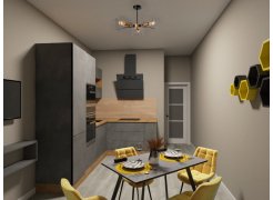 Стул на металлокаркасе Чилли синяя ткань / белый фото покупателя 575