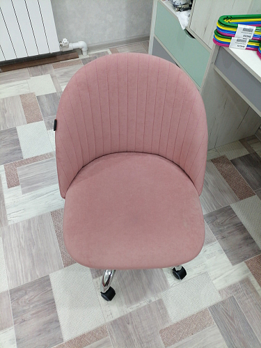 Компьютерное кресло Melody розовое фото покупателя 23