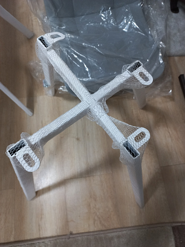 Стул на металлокаркасе Чилли зеленый / черный фото покупателя 1348