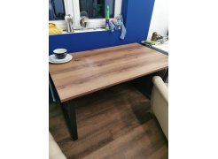 Стол Лота Лофт 120 25 мм сабия / черный матовый фото покупателя 338