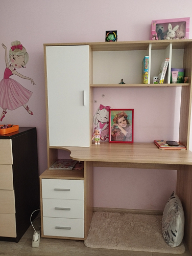 Письменный стол КСТ-16 левый венге / беленый дуб фото покупателя 36